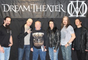 Had a chance to meet Dream Theater at a recent concert in Denver (that's me in the center holding copies of my book that I presented to each band member). With me are band members (from left) John Petrucci, Jordan Rudess, Mike Mangini, James LaBrie and John Myung.